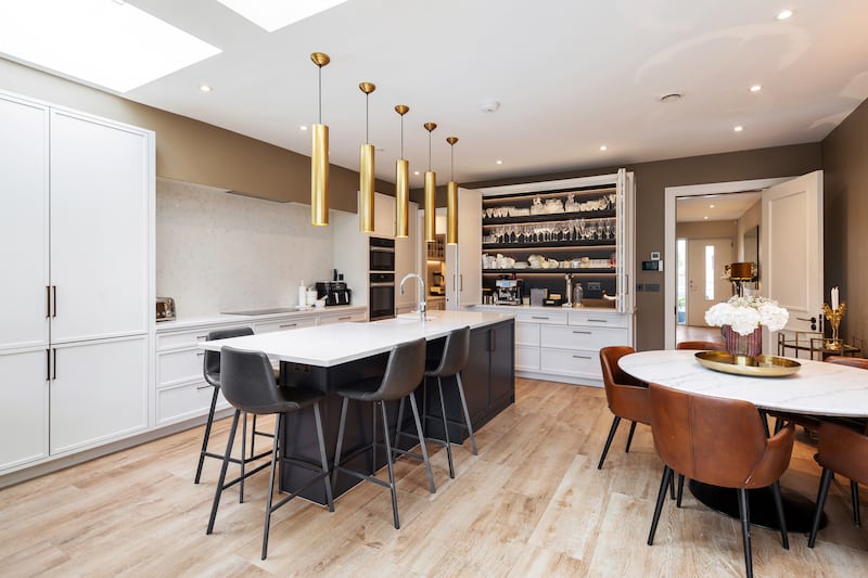 Kitchen and dining area