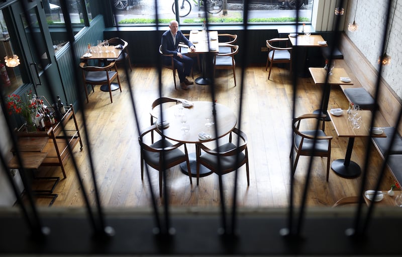 Lagan lookout: Sommelier Alain Kerloc’h at Ox, Belfast. Photograph: Stephen Davison