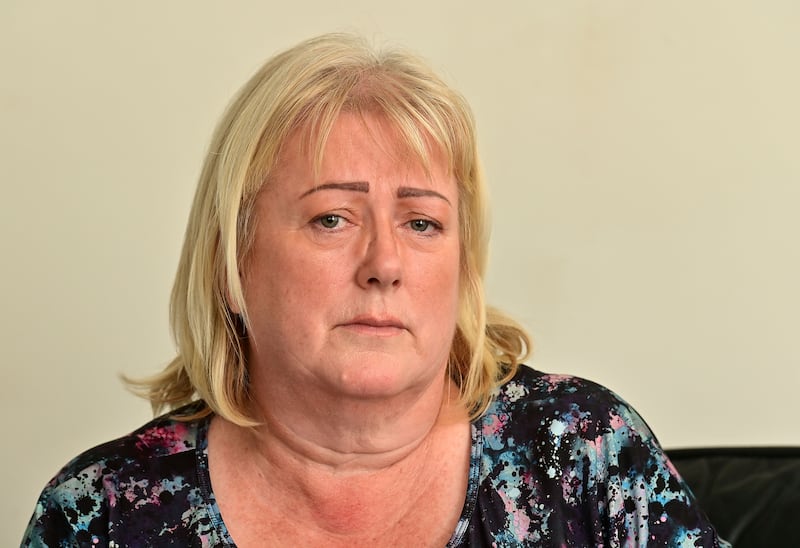 Joelen's mother, Carol Corr. Photograph: Colm Lenaghan/Pacemaker