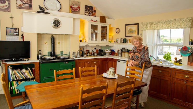 Gertie Ormond in the kitchen at Kilcannon House B&B, Dungarvan, Co. Waterford. Photograph: Patrick Browne