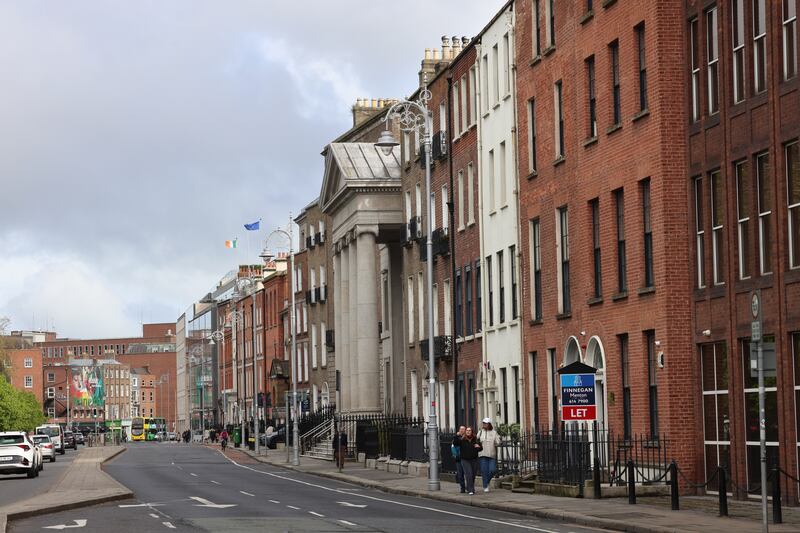 Files in Tailte Éireann (formerly Land Registry) show DTIL bought 99 St Stephen’s Green in November 2021. Photograph: Dara Mac Dónaill / The Irish Times