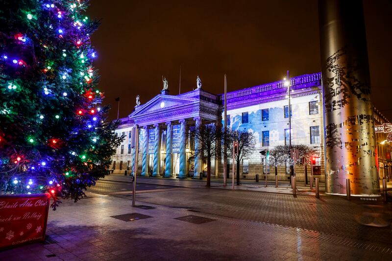 Dublin Winter Lights 2020. Photograph: Conor McCabe Photography