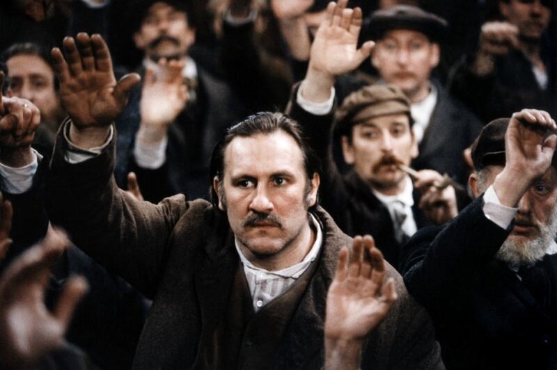 Germinal: Gérard Depardieu in the 1993 film version.