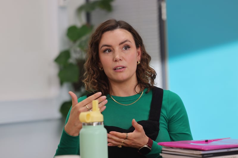 Mikaela Mahon, Teacher at Maynooth Community College. Photograph: Alan Betson
