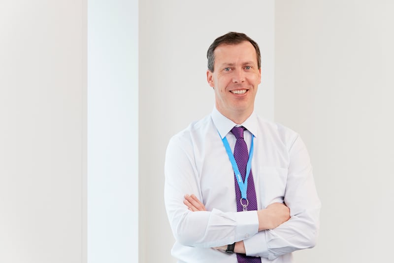 TJ Hunter, senior director onshore, Ireland & UK, Ørsted: 'People are surprised sometimes by the span of careers related to what we do [in the renewables sector]. We develop projects, get them through planning, construct them, trade them, buy them, and sell them.' Photograph: Darragh Kane