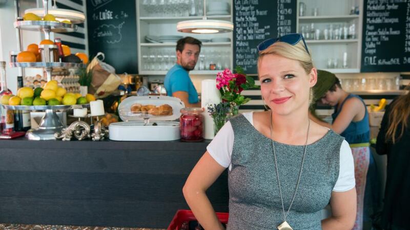 Süsse Luise at the farmers’ market at Lendplatz. Photograph: Josef Polleross for The New York Times