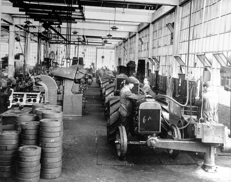 Car production in Ireland. Photos from Bob Montgomery's new book