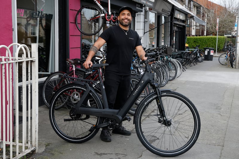 Pedro Bottero took over running Life in Motion, the Harold’s Cross Bicycle shop in 2019. Photograph: Nick Bradshaw