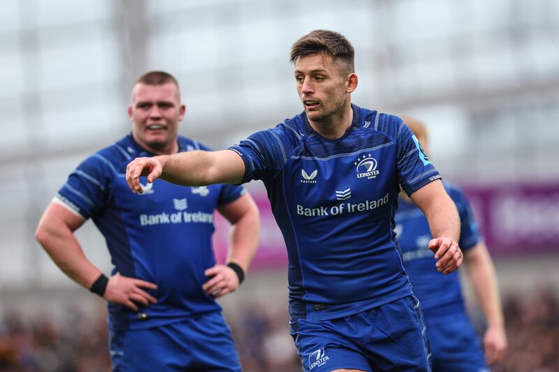 Leinster's Ross Byrne. Photograph: Ben Brady/Inpho