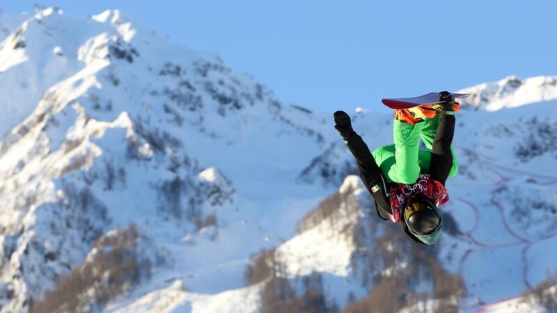 Ireland’s Seamus O’Connor in action in Sochi. Photograph: Ian NcNicol/Inpho