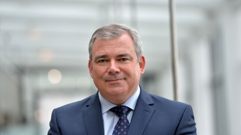 Bernard Byrne, chief executive of AIB: “There will be plenty of challenges, many of which, including Brexit, may be material.” Photograph: Alan Betson 18/12/2015 -NEWS- Bernard Byrne, Chief Executive of AIB.Allied Irish Bank. FINANCEPhotograph: Alan Betson / The Irish Times