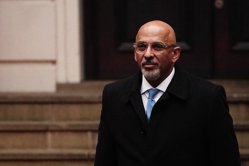 Former chancellor Nadhim Zahawi’s “allies” are briefing British media that he did not get due process during the investigation into his tax affairs, and that Rishi Sunak was weak to cave in to outside pressure. Photograph: Victoria Jones/PA