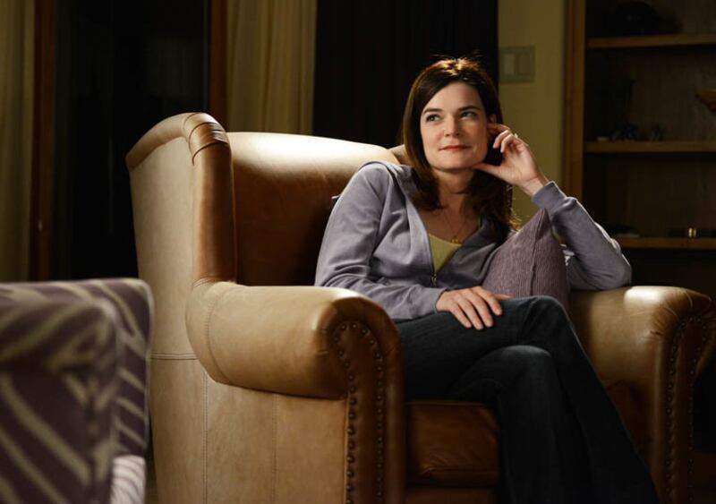 El Camino: Betsy Brandt as Marie Schrader, widow and wearer of purple, in Breaking Bad. Photograph: Ursula Coyote/AMC/Netflix