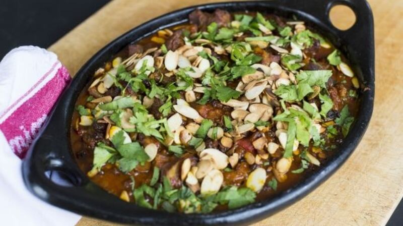 Cook: Carmel Somers’ Moroccan lamb with almonds and raisins