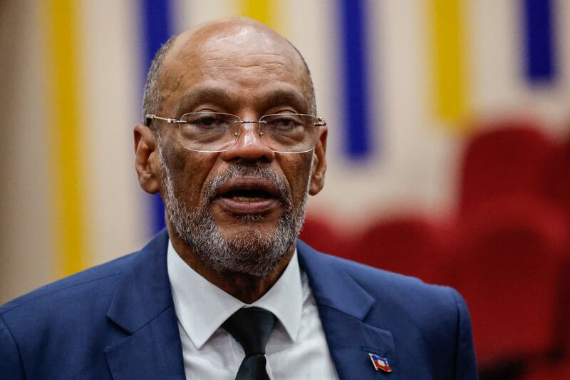 Haitian prime minister Ariel Henry is widely regarded as illegitimate.  Photograph: Simon Maina /AFP via Getty Images