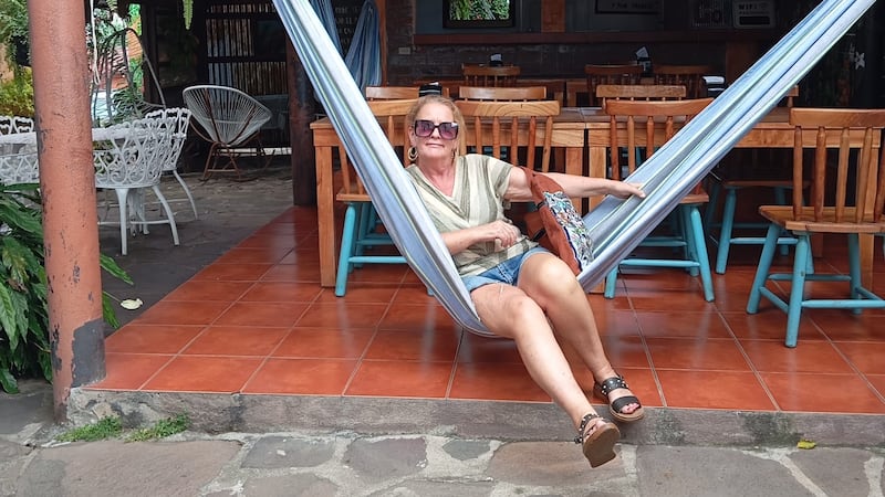 Maureen Stevens in El Salvador: 'I live on a dirt road with clucking chickens and skulking street dogs. My senses have taken a while to adapt, but adapting they are.'