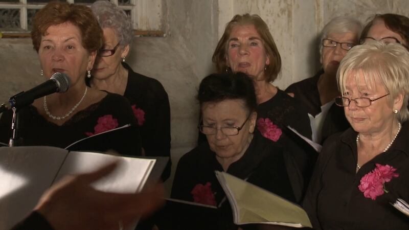 Members of the Forever Young choir. Photograph: From the Forever Young documentary