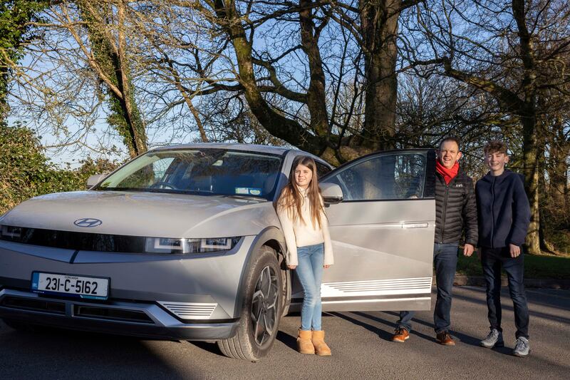 When it came to changing his car, an EV was the perfect choice for Cian and his family