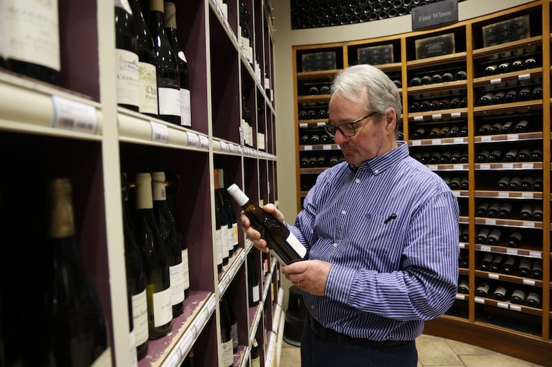 Jimmy Redmond of Redmond's Off Licence in Ranelagh, Dublin 