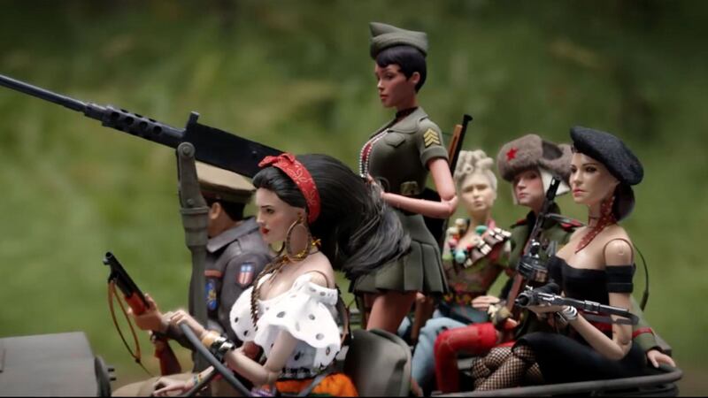 Dolls in ‘Welcome to Marwen’