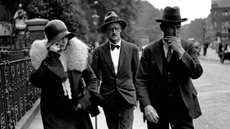 Nora Barnacle with James Joyce just after their marriage, in 1931: their relationship is much commented on. Photograph: Popperfoto/Getty