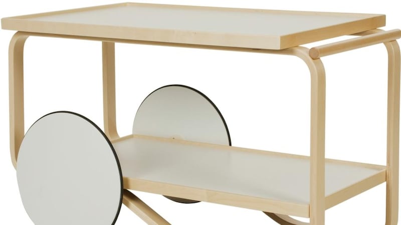 Tea Trolley 901, designed by Alvar Aalto in 1935-36 for Artek