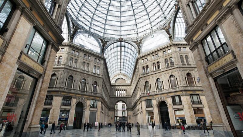 The Galleria Umberto, one of the most beautiful shopping arcades in the world. Photograph: Getty Images