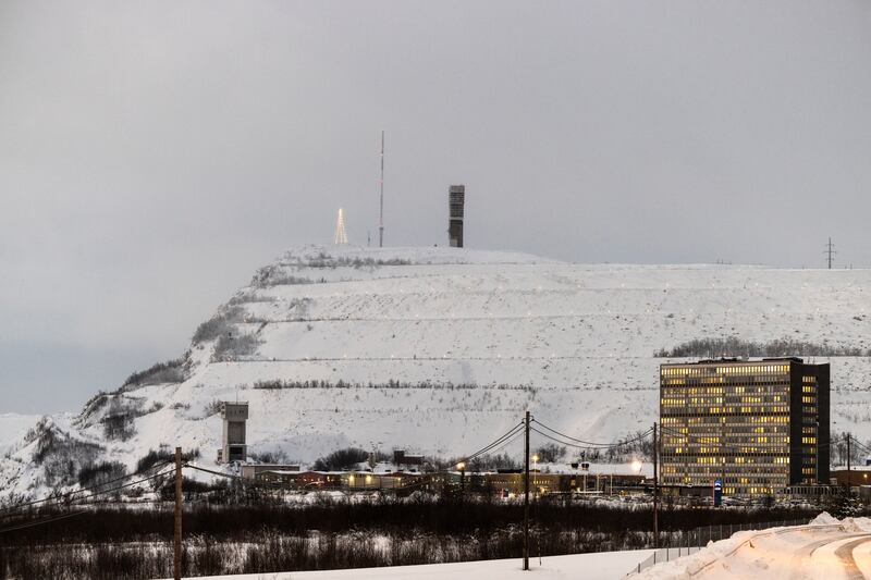 LKAB mine in Kiruna