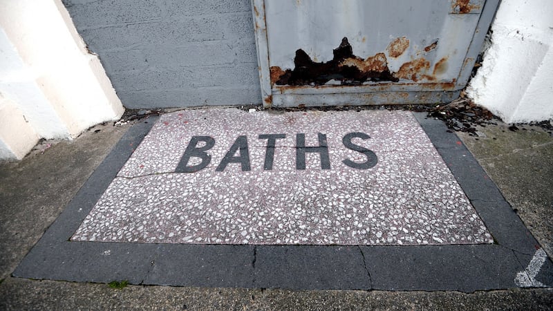 Dún Laoghaire baths reopen in April.  Photograph: Cyril Byrne