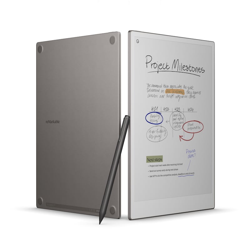 reMarkable Paper Pro, from €649, remarkable.com