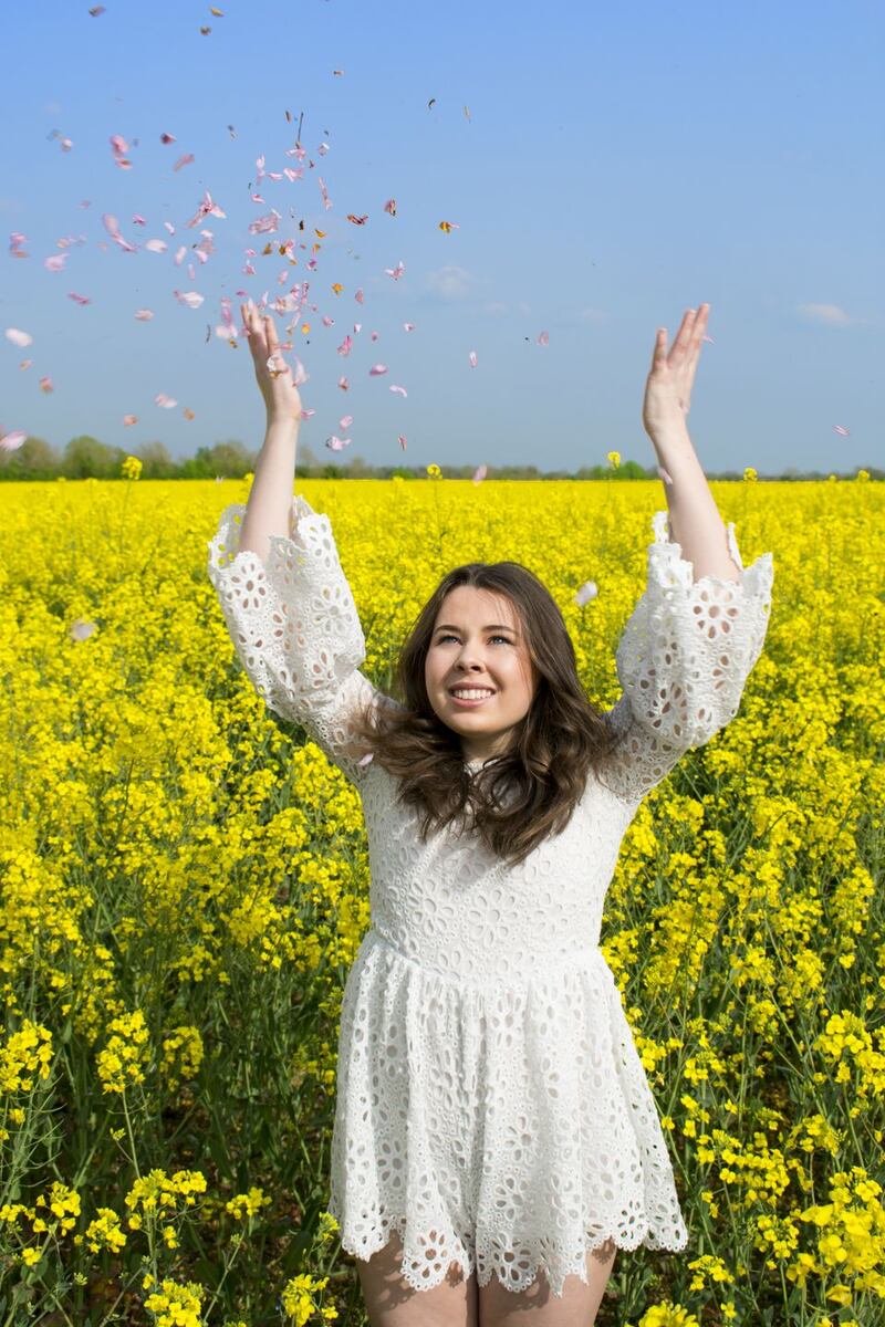 Summer pix 2019: Here come’s the sun! Niamh, photographed in Edenderry, Co Offaly. Photograph: Shona Ellen Connolly