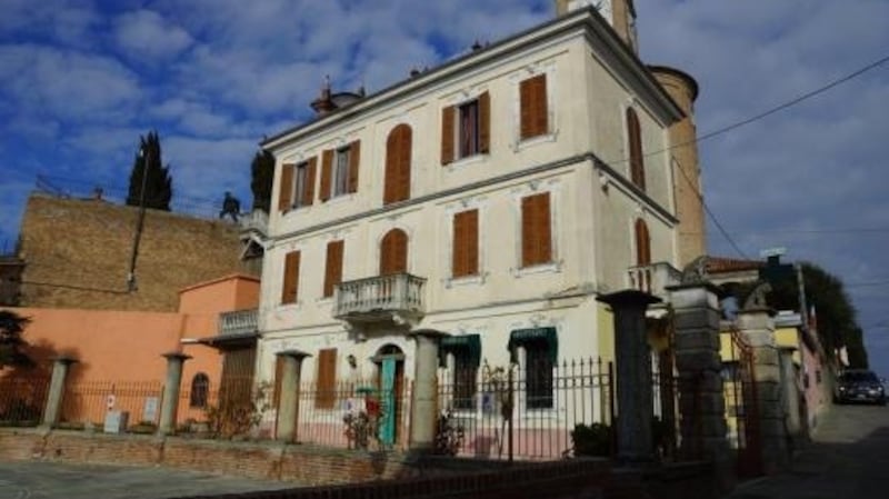 This period building in Italy is situated in the hilltop village of Castelnuovo Calcea