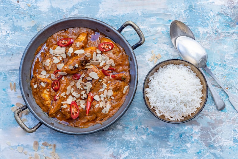 Chicken tikka masala. Photograph: Harry Weir