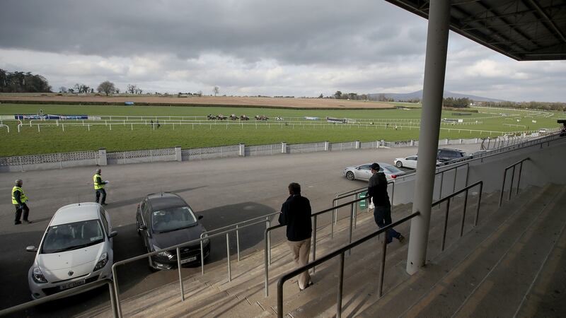 Bryan Keane was at the race meeting behind closed doors in Clonmel when the full shutdown was announced. Photo: Bryan Keane/Inpho