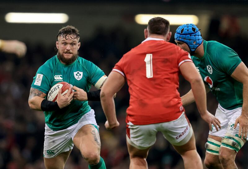 Ireland’s Andrew Porter. Photograph: Dan Sheridan/Inpho