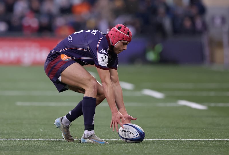 Union Bordeaux Begles' Louis Bielle Biarrey. Photograph: Liam McBurney/PA