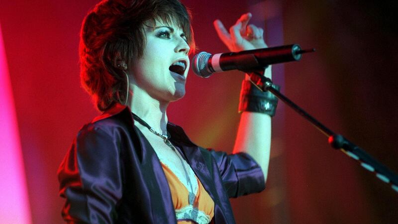 Dolores O’Riordan at Dublin Castle in April 2000. Photograph: Eric Luke