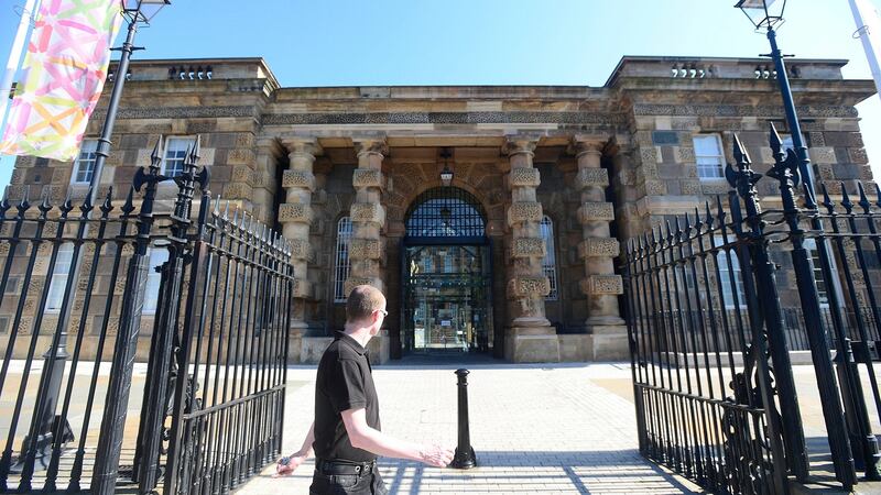 Crumlin Road Gaol in Belfast. Photograph: Arthur Allison/Pacemaker Press