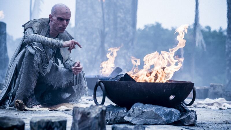 Mackenzie Crook as Veran in Britannia