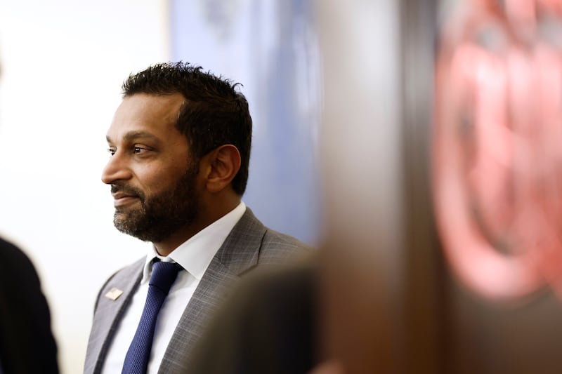 President-elect Donald Trump's nominee to be FBI director, Kash Patel, arrives for a meeting with senator John Kennedy at the Dirksen Senate Office Building on December 11th, 2024, in Washington, DC. Photograph: Getty Images