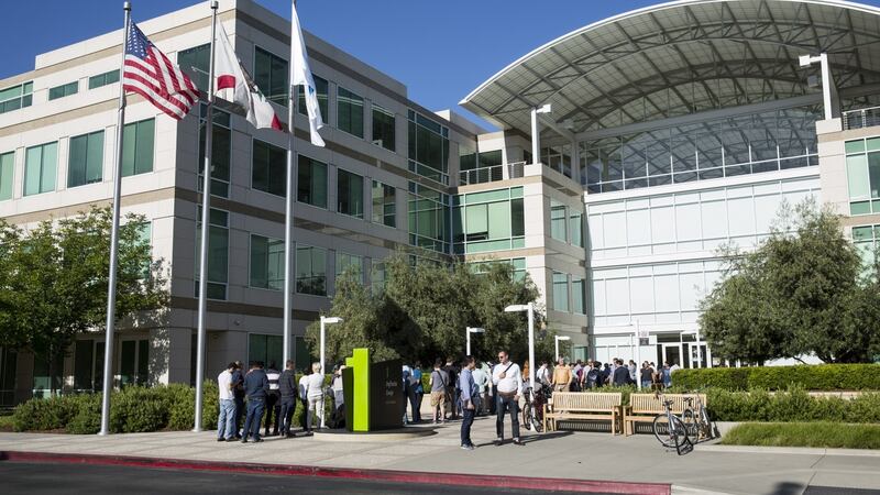 Apple’s offices in Cupertino, California.