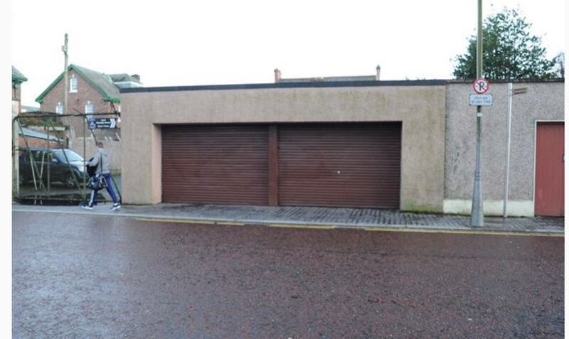 The original garage on Mardyke Walk