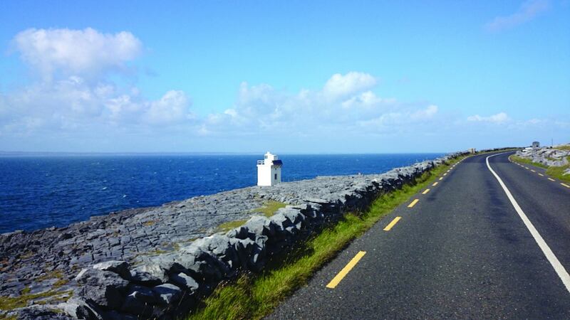 Watch out for Blackhead Lighthouse, near  Ballyvaughan, Co Clare