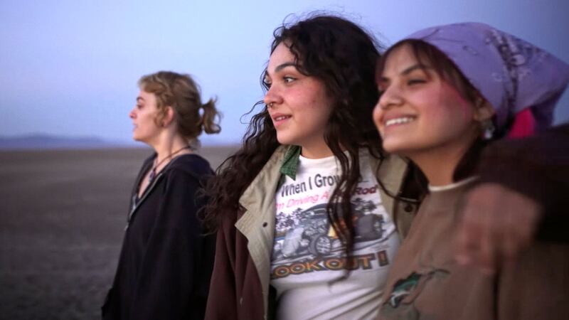 Nichole Dukes and Nathaly Garcia in Gasoline Rainbow. Photograph: Mubi