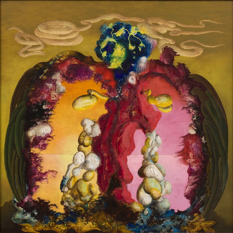 Gorgon by Ithell Colquhoun, 1946. Photograph: Private Collection © Spire Healthcare, © Noise Abatement Society, © Samaritans