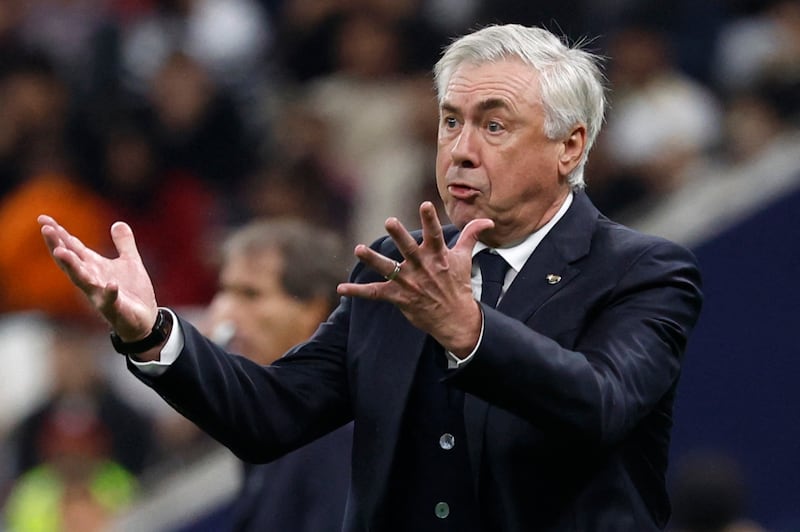 Carlo Ancelotti: the most successful coach in Champions League history. Photograph: Karim Jaafar/AFP via Getty Images