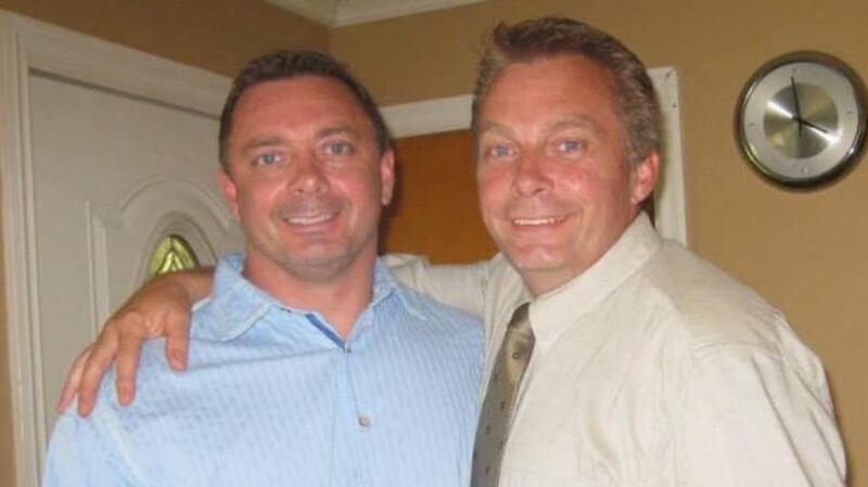 Doug jnr and Steve Alexander, who died in the crash on the N25 near Cushinstown in Co Wexford.