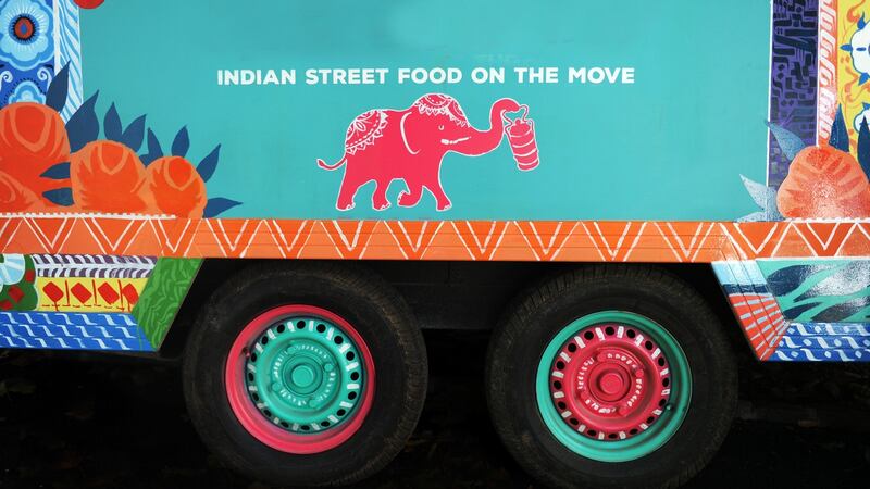 Kerala Kitchen’s South Indian food truck.