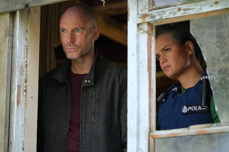 The Gone: Richter (Richard Flood) and Diana (Acushla-Tara Kupe)