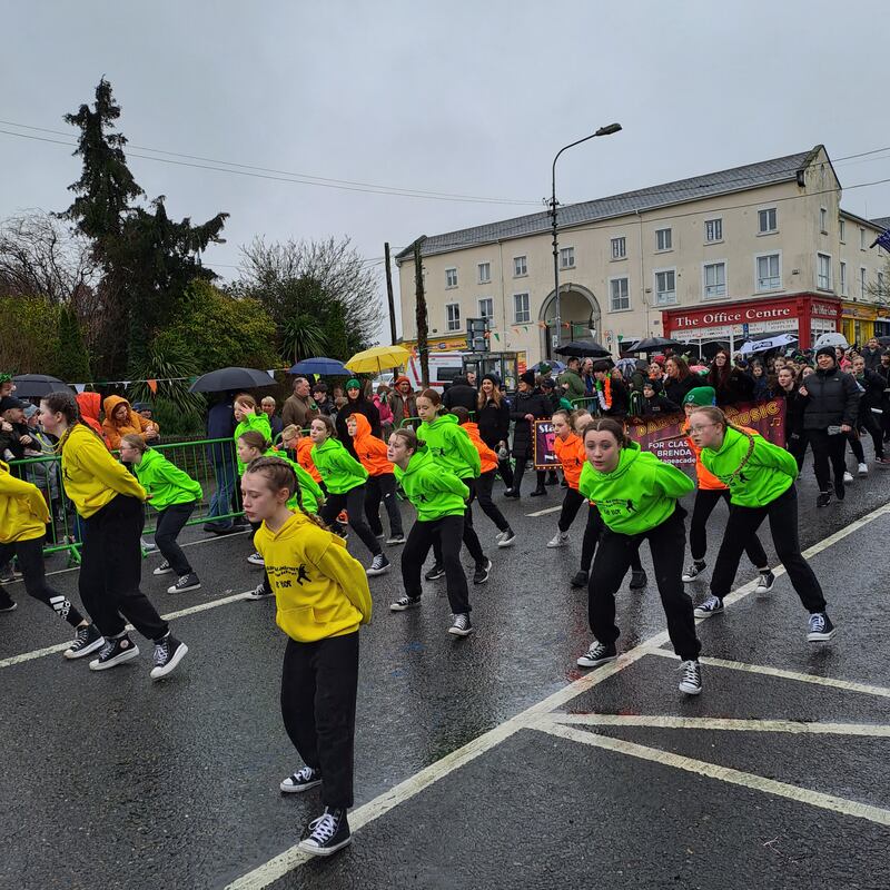 The St Patrick's Day parade in Newbridge